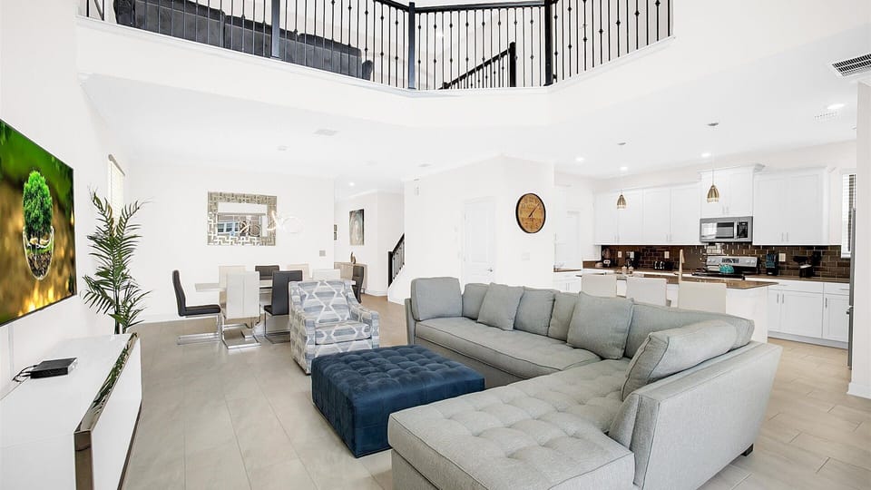 This villa has a total of 5 bedrooms.
