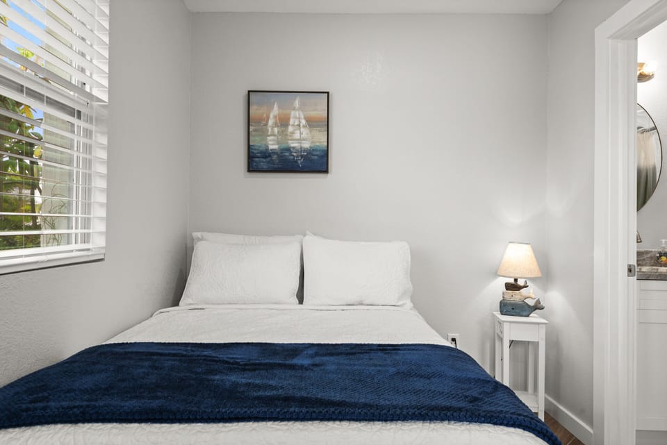 Premium mattress and bed linens.