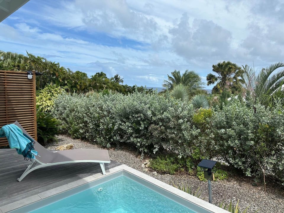 Iguane House villas & Micro Spa Villa Lagon piscine, jardin et vue mer