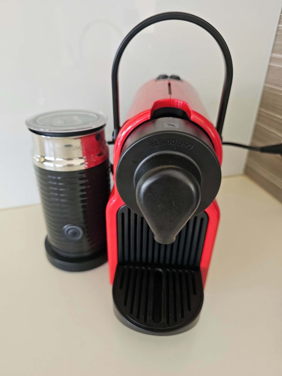Please note, there is a Nespresso Machine, but you will need to bring your own coffee pods.