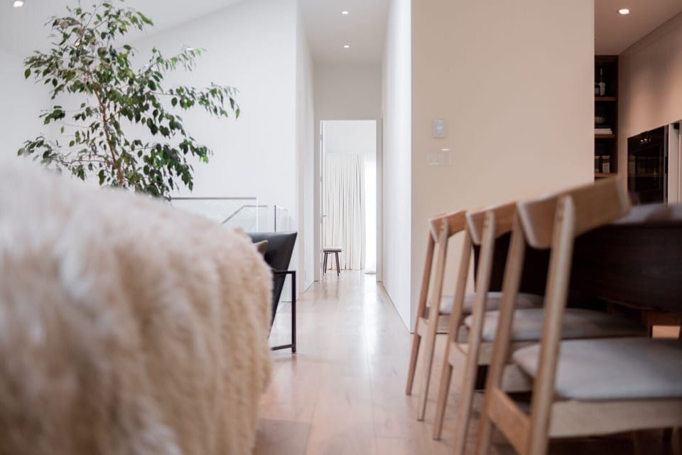 Open plan dining area
