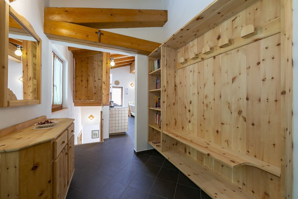 The large internal spaces of the house