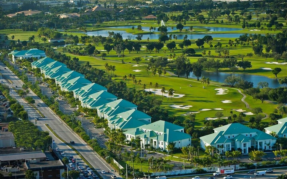 Aerial View of the property
