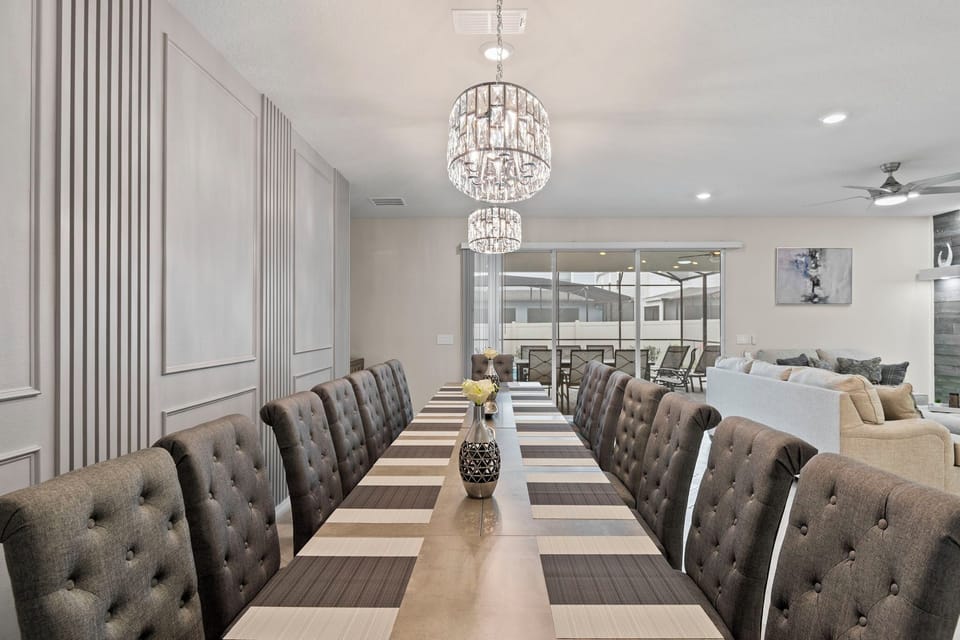 16 seater dining room table