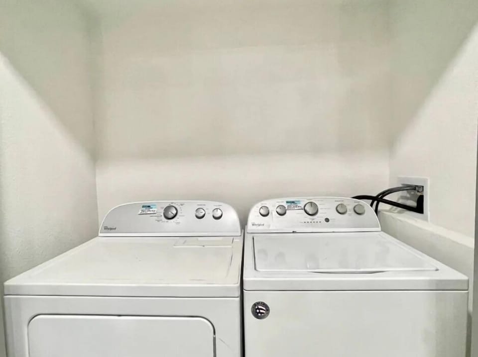 laundry area