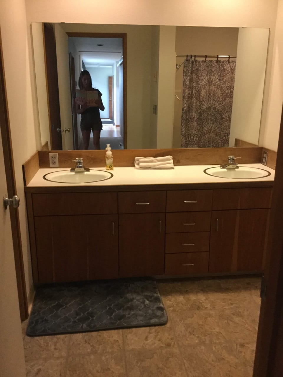 First floor bathroom attached to king bedroom