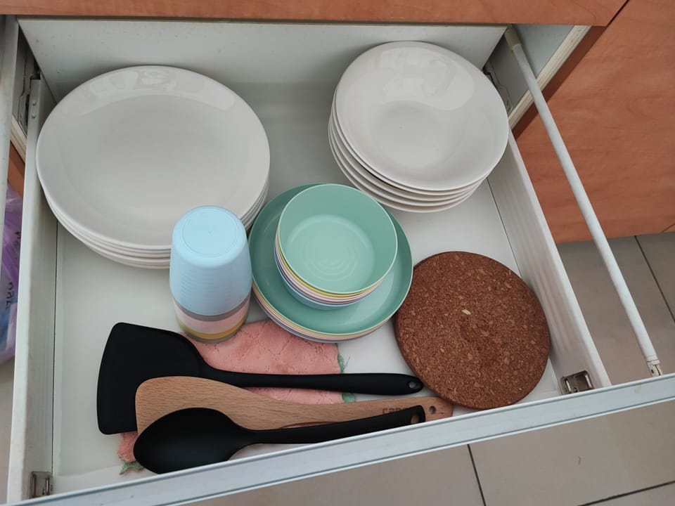 dish utensils for adult and kids