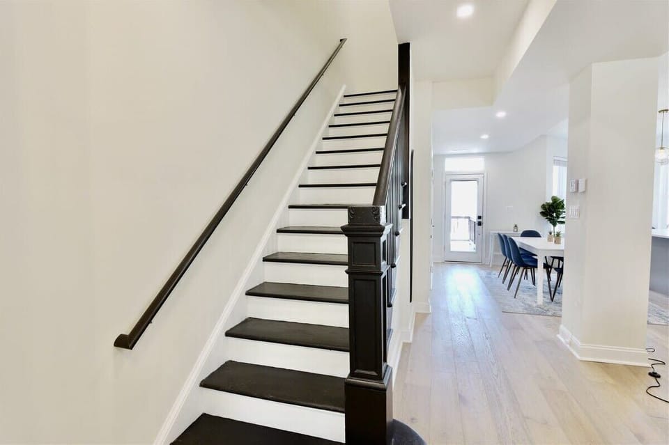 Bedrooms located upstairs 