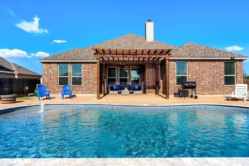 Such an awesome pool and outdoor area! You will love lounging the day away at our private pool!!