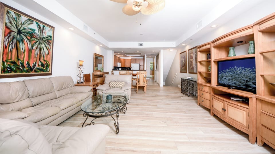 Open Floor Plan, Living, Dining, Kitchen  - 2nd Floor
