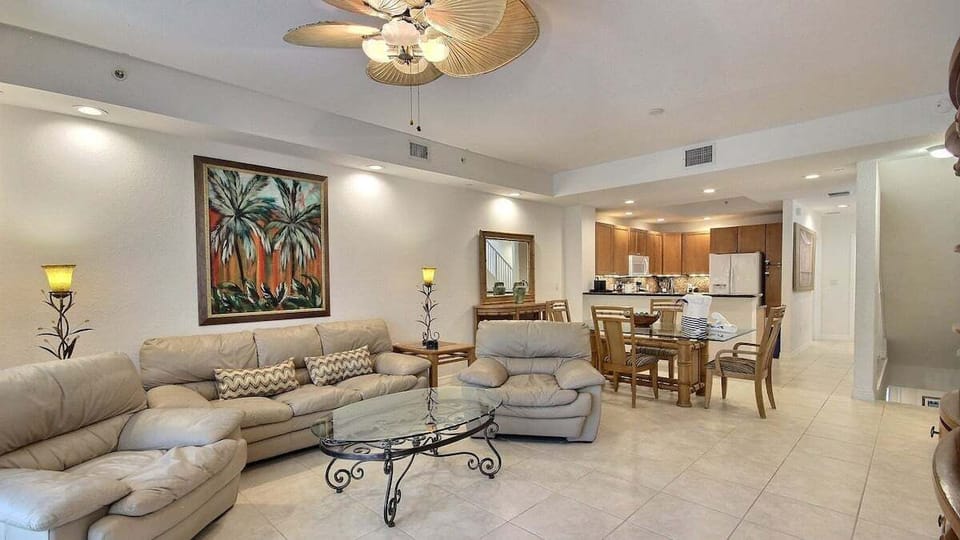 Open Floor Plan, Living, Dining, Kitchen  - 2nd Floor