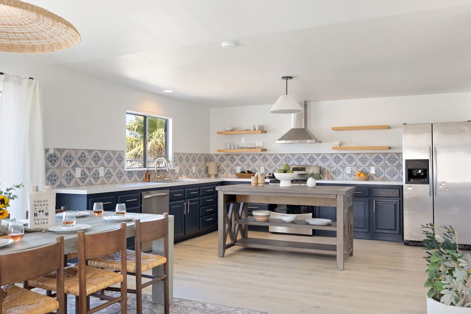 Fully-equipped kitchen has everything you need.