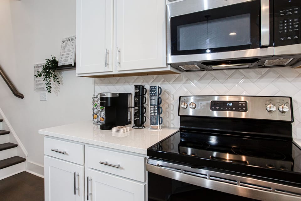 Range top and Oven