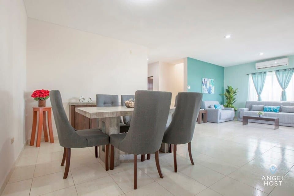 A spacious open floor plan allows everyone to spend quality time together