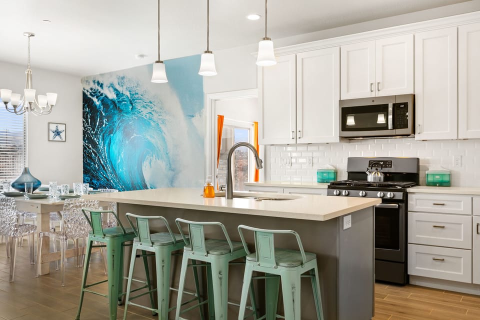WATER-fully stocked kitchen 