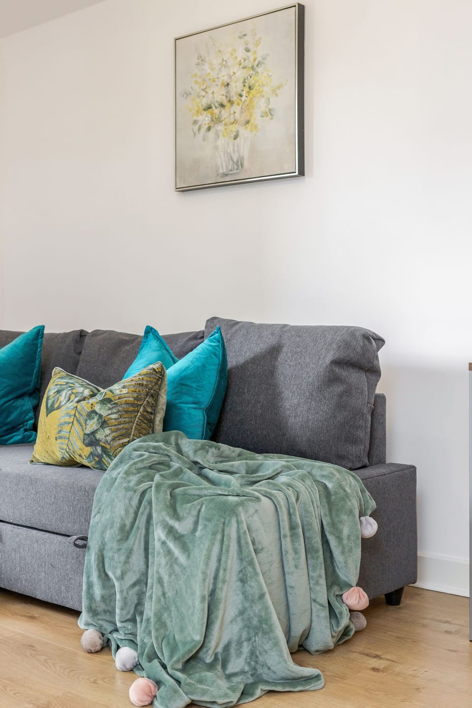 Comfortable sofa which can turn into a double bed