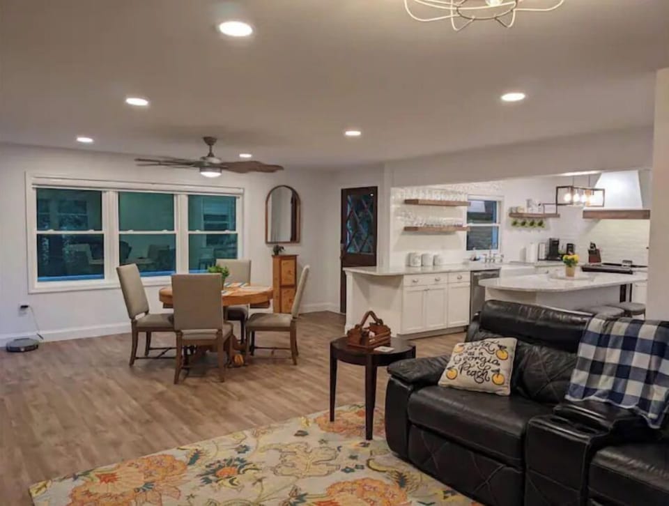 informal living room/game room
