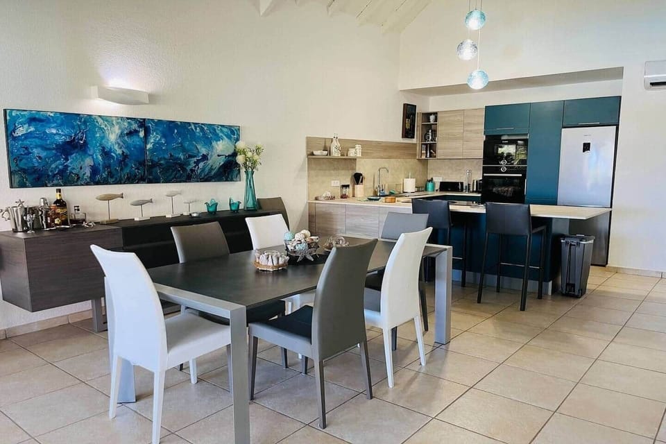 Dining area in the living room Neptune