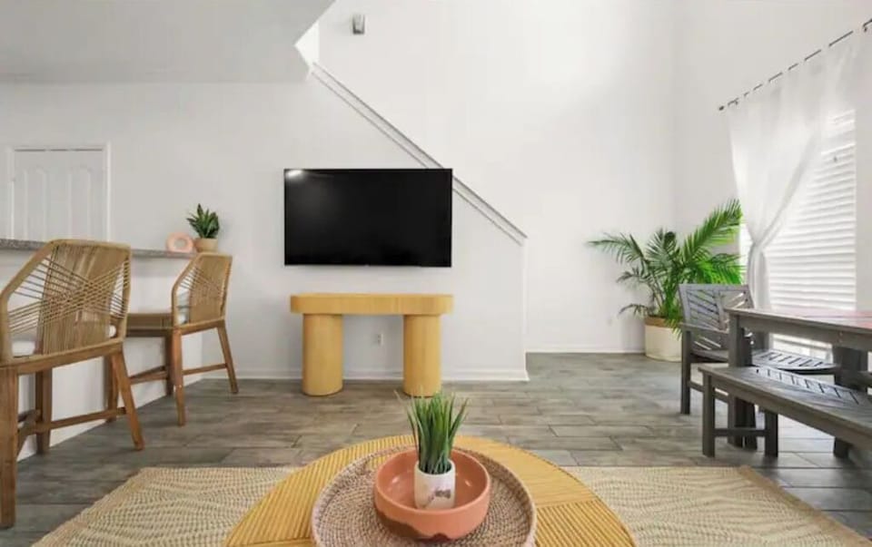 Downstairs TV area
