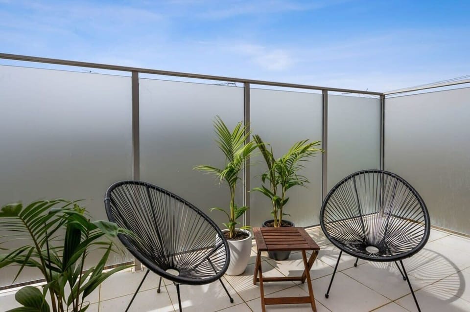 Private balcony off master bedroom