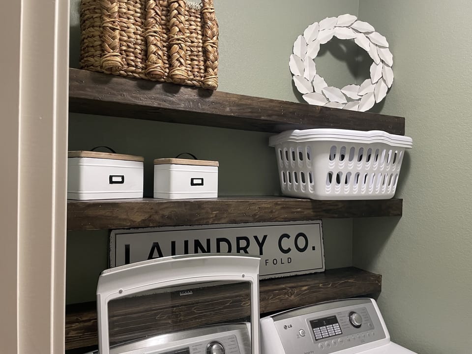 Washer and Dryer on same level 