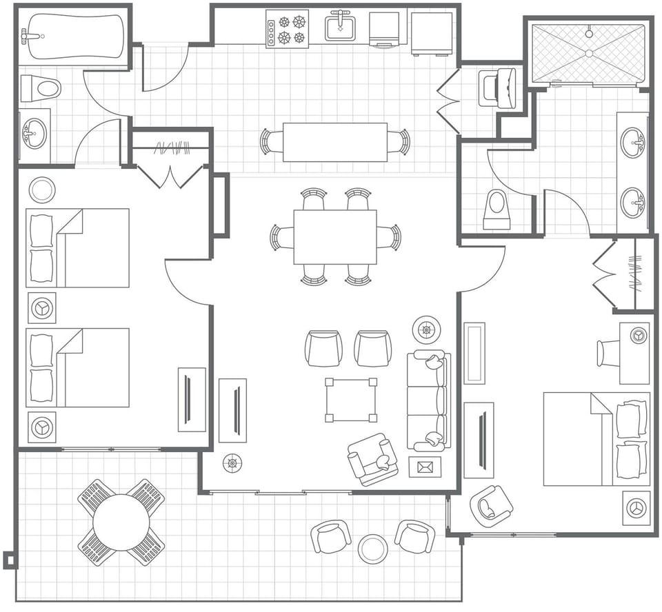 Ocean View Floorplan
