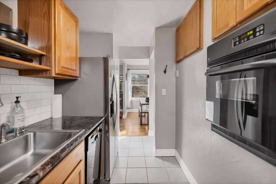 We have a complete kitchenware. We also have a refrigerator, microwave, stove, oven, and many other items and appliances!