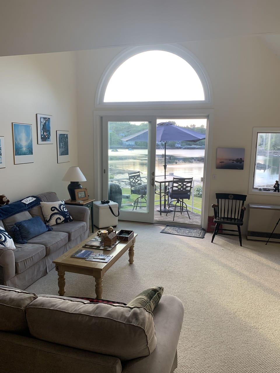 Living Room to deck.