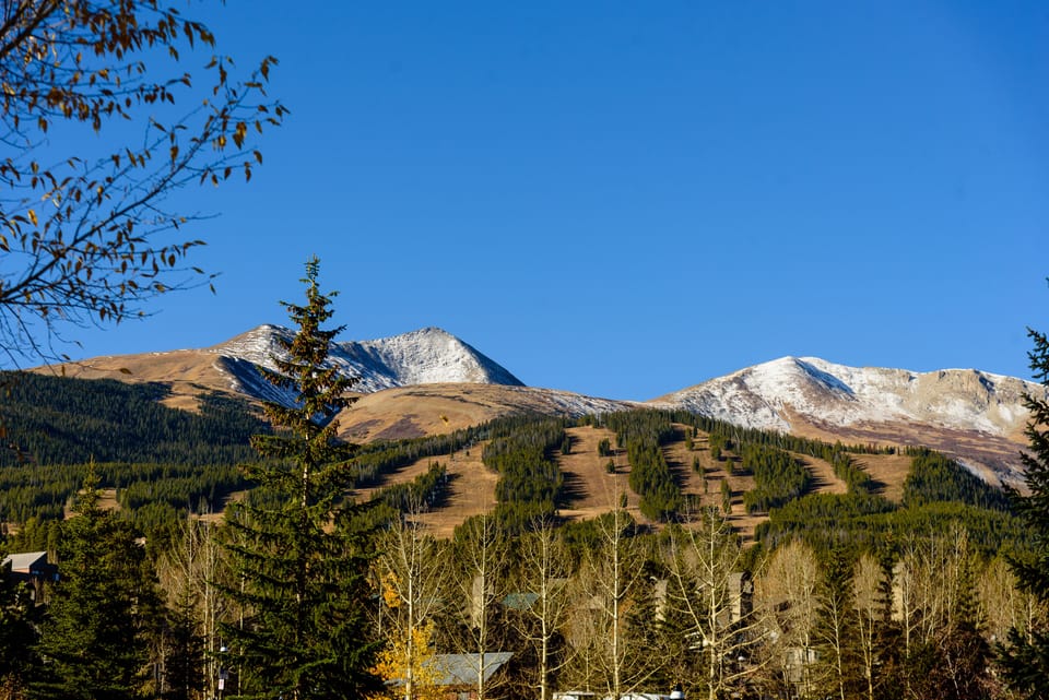 First Snow on the Peaks