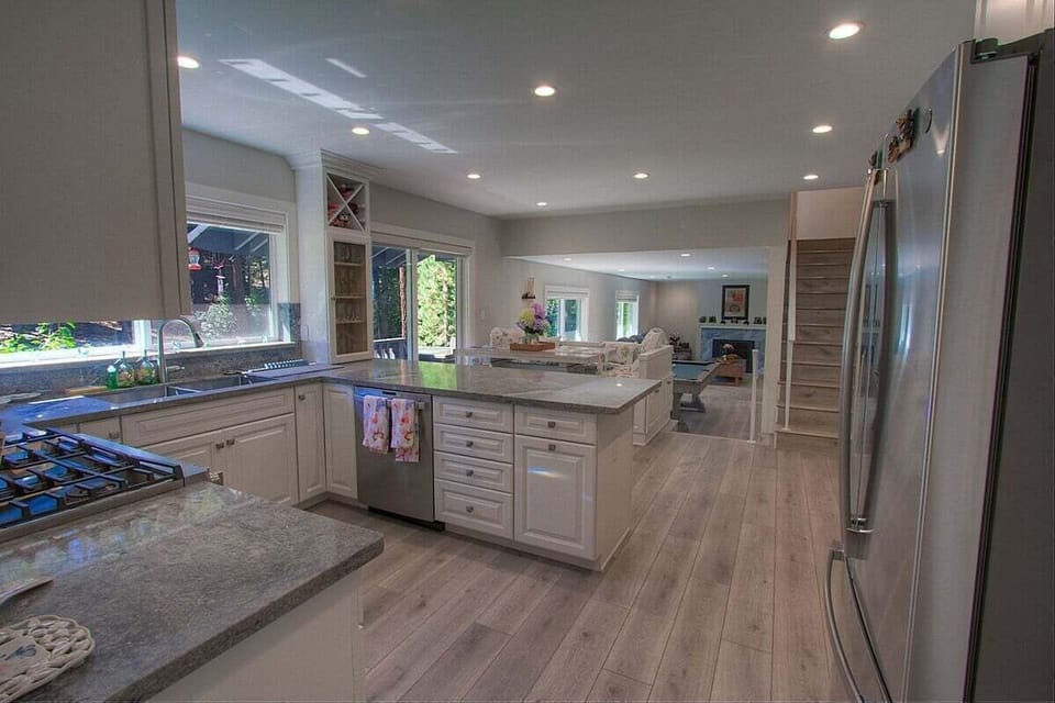 Main level- Kitchen area