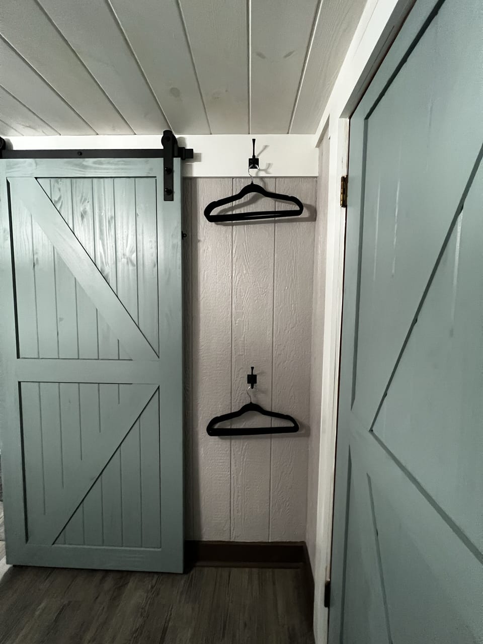 Hangers - no closet
