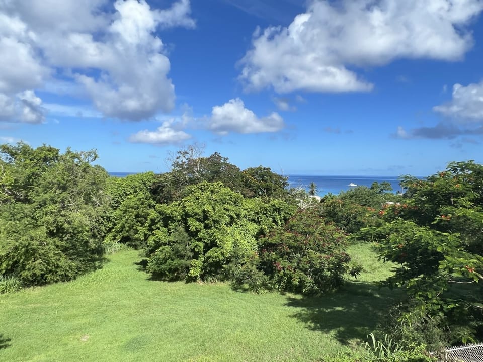 Rear balcony view