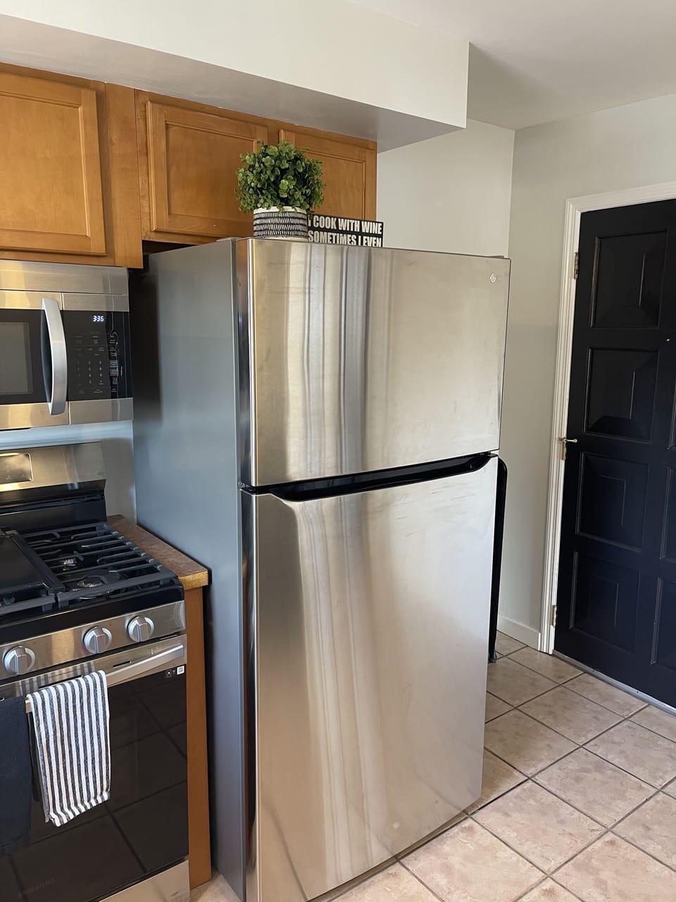 Full size brand new refrigerator/freezer