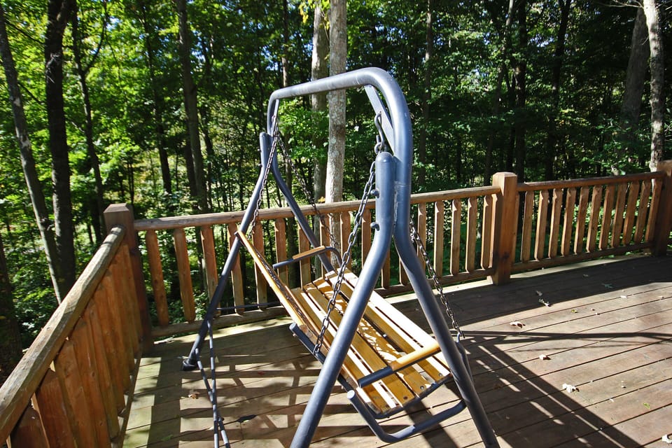 Porch Swing, on Deck