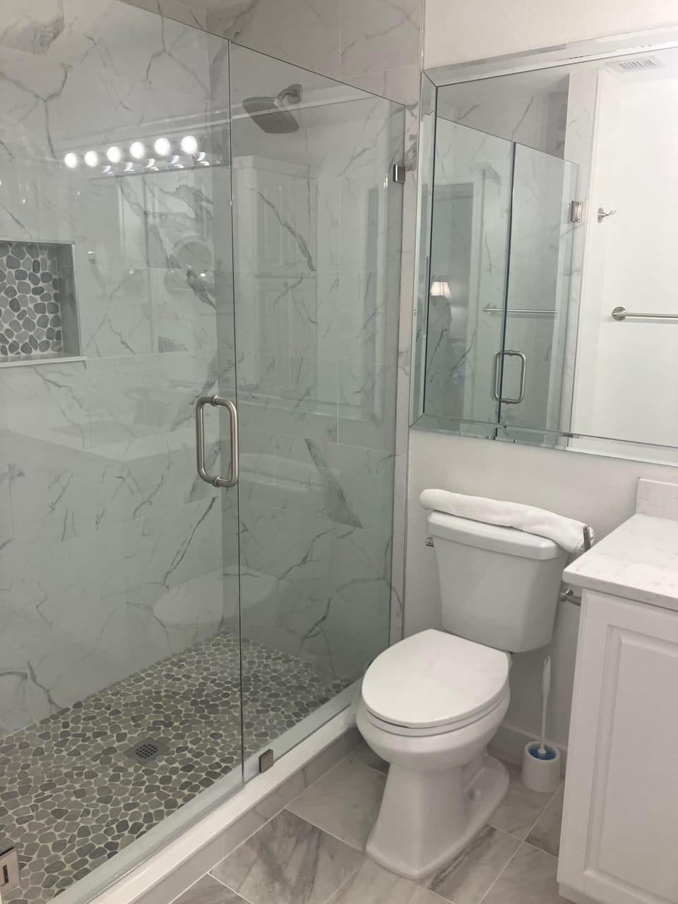 Walk In Shower in Master Bathroom