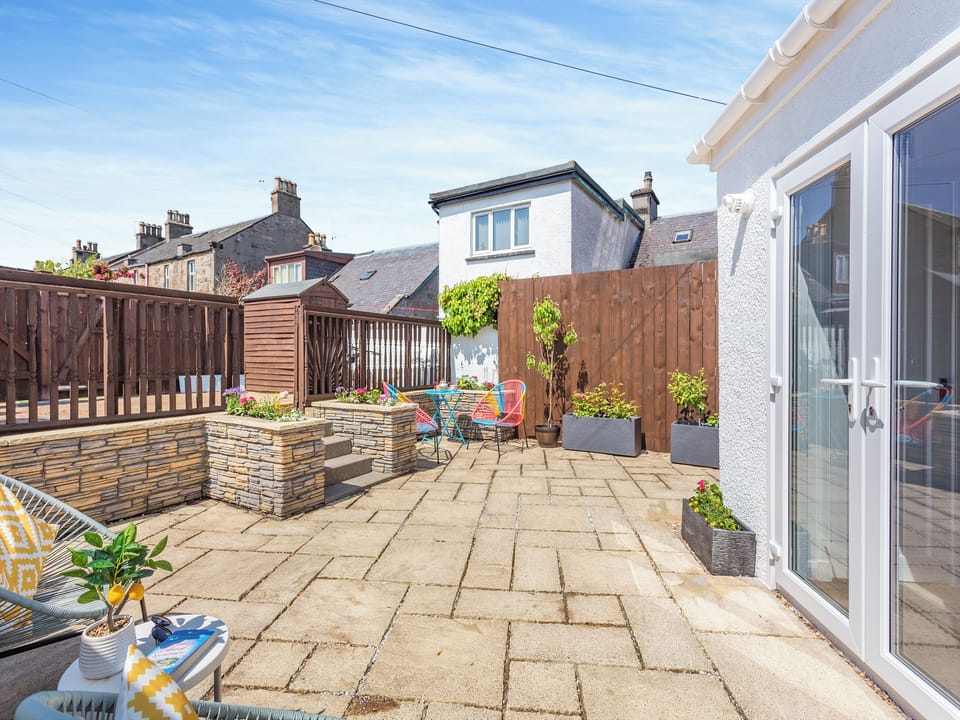 Outdoor area | Dove Cottage, Inverness