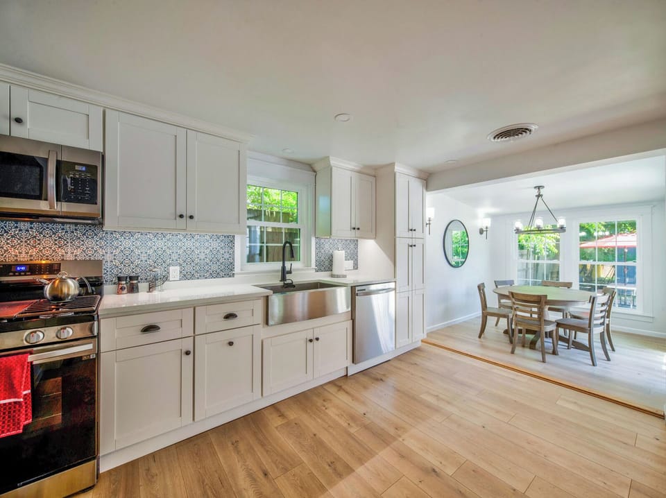 Enjoy an open and airy open floor layout