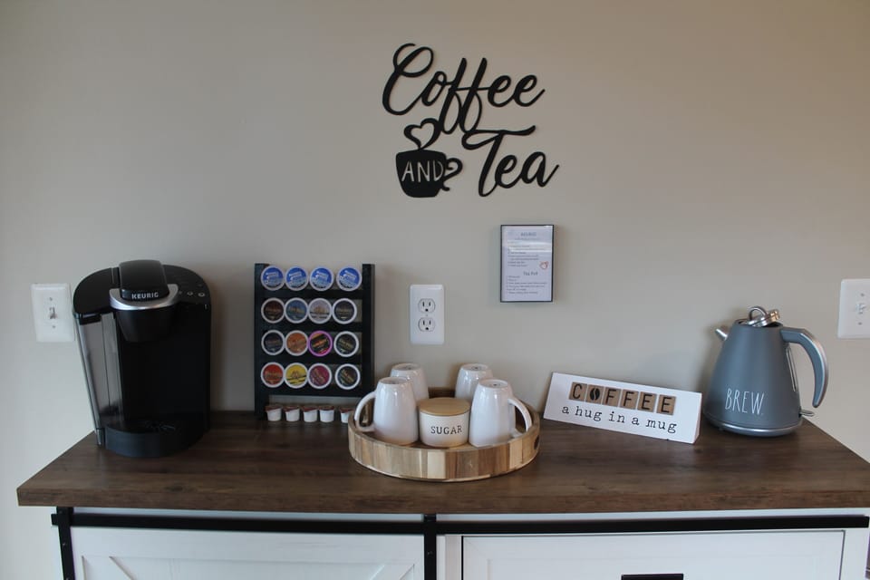 Fully Stocked Coffee Bar