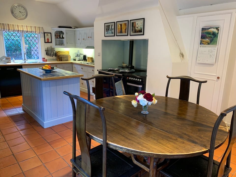 The kitchen with AGA