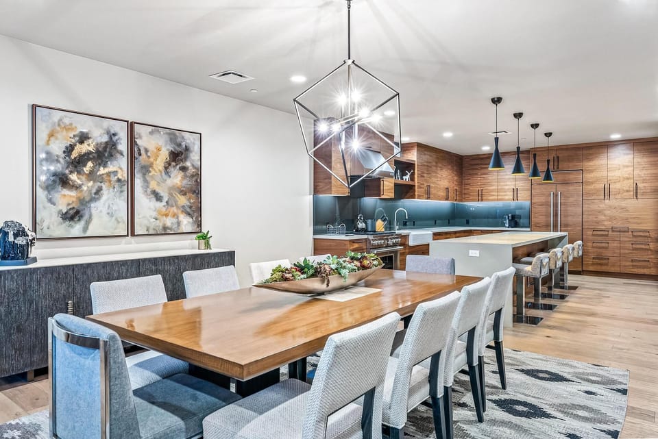 Professionally furnished and designed