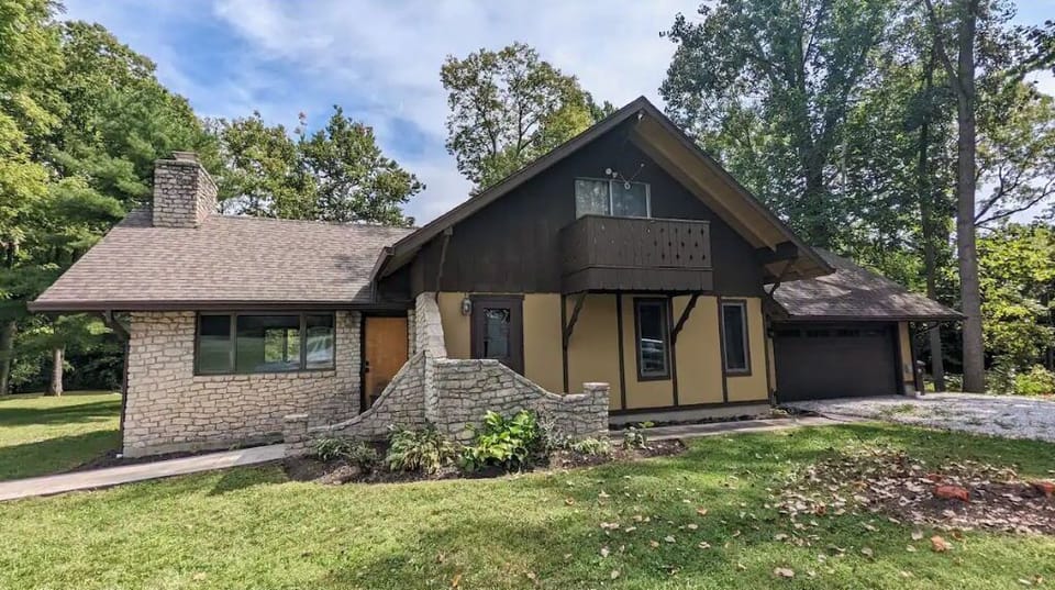 view from front yard