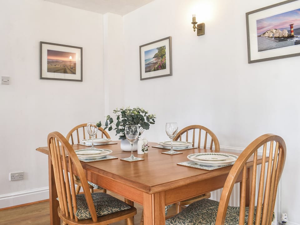 Dining room | The Coach House - Grange Farm Holidays, Wootton, near Ryde