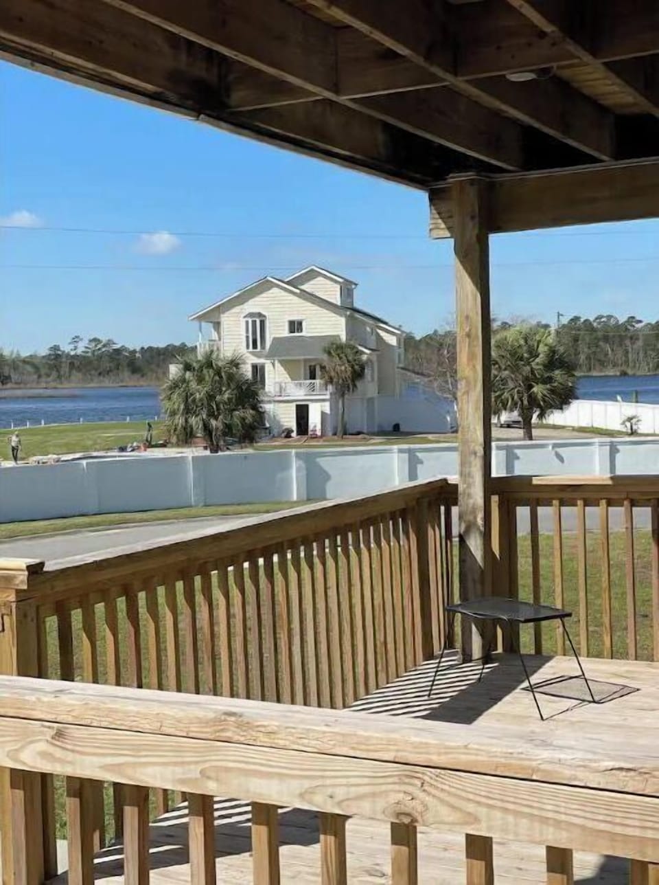 LAKE FRONT VIEW FROM BALCONY