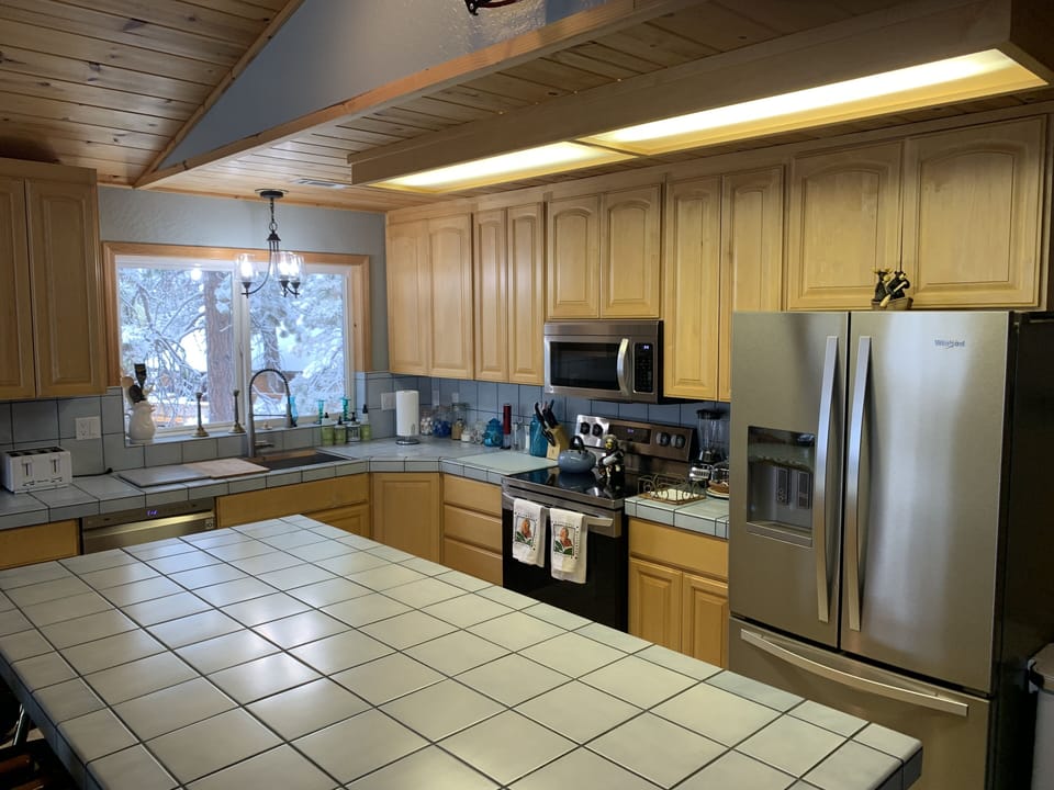 Kitchen with all new appliances