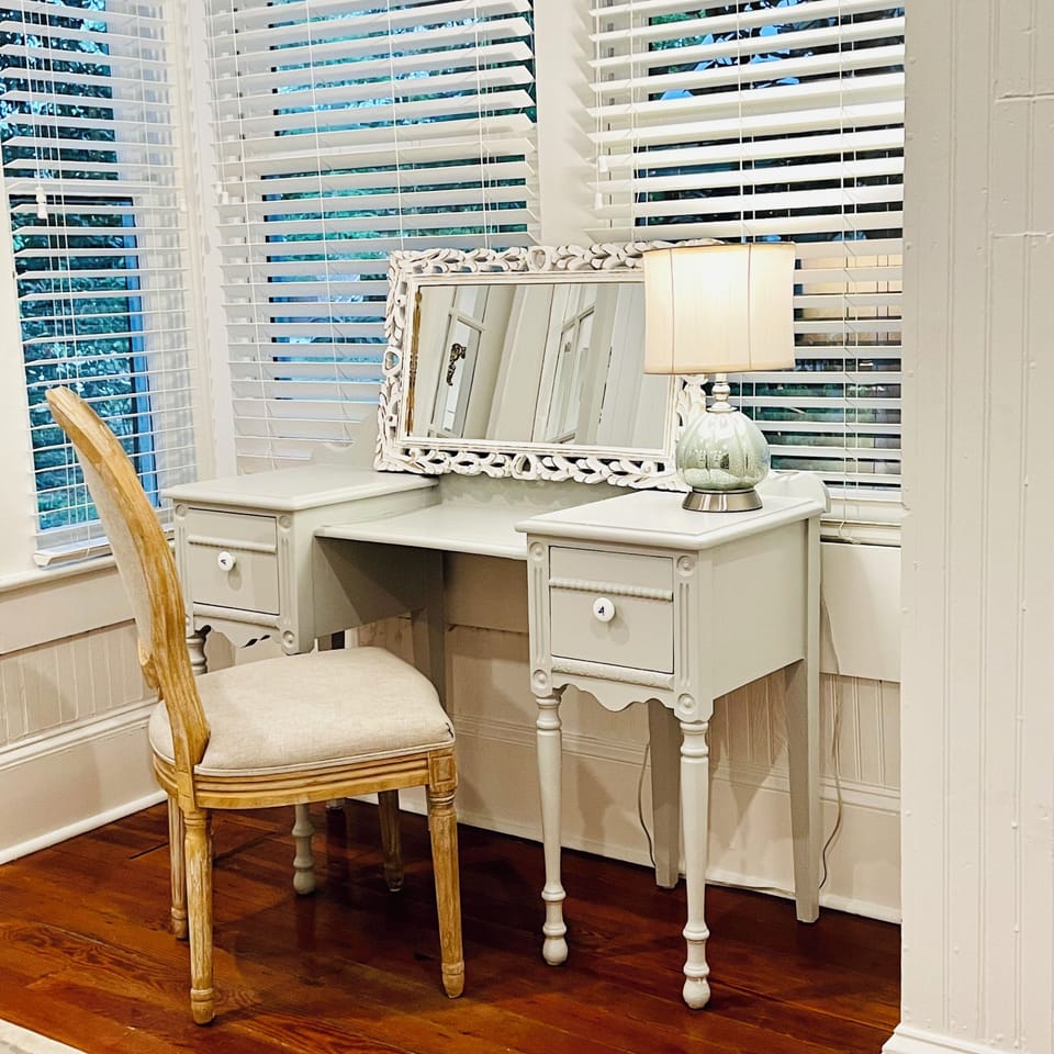 Desk/ vanity in bedroom