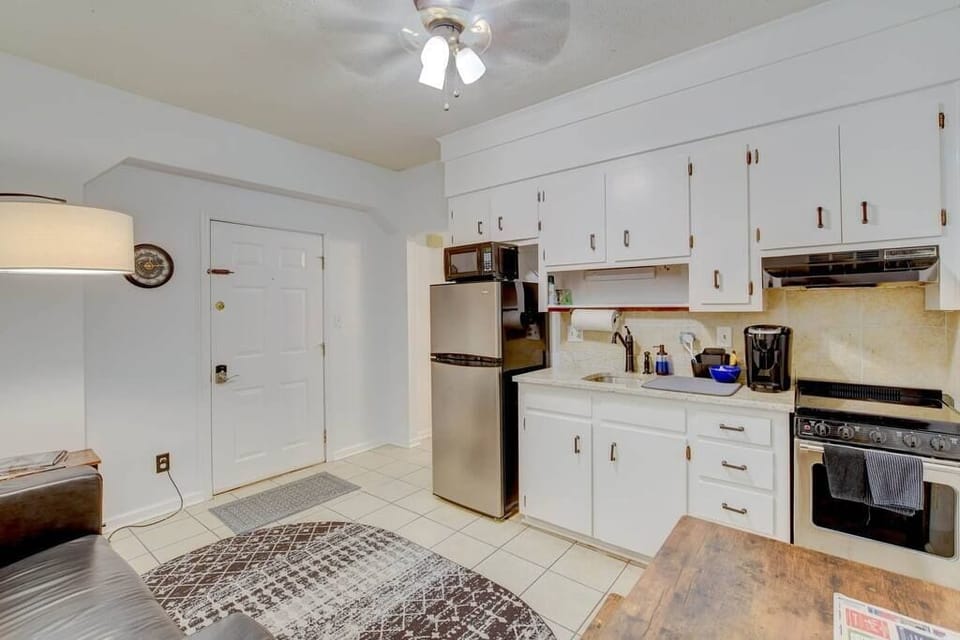 Living Room, Kitchen, Dining Area