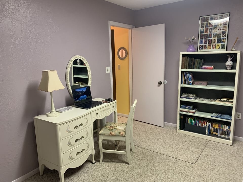 Private work area for you to work remote.