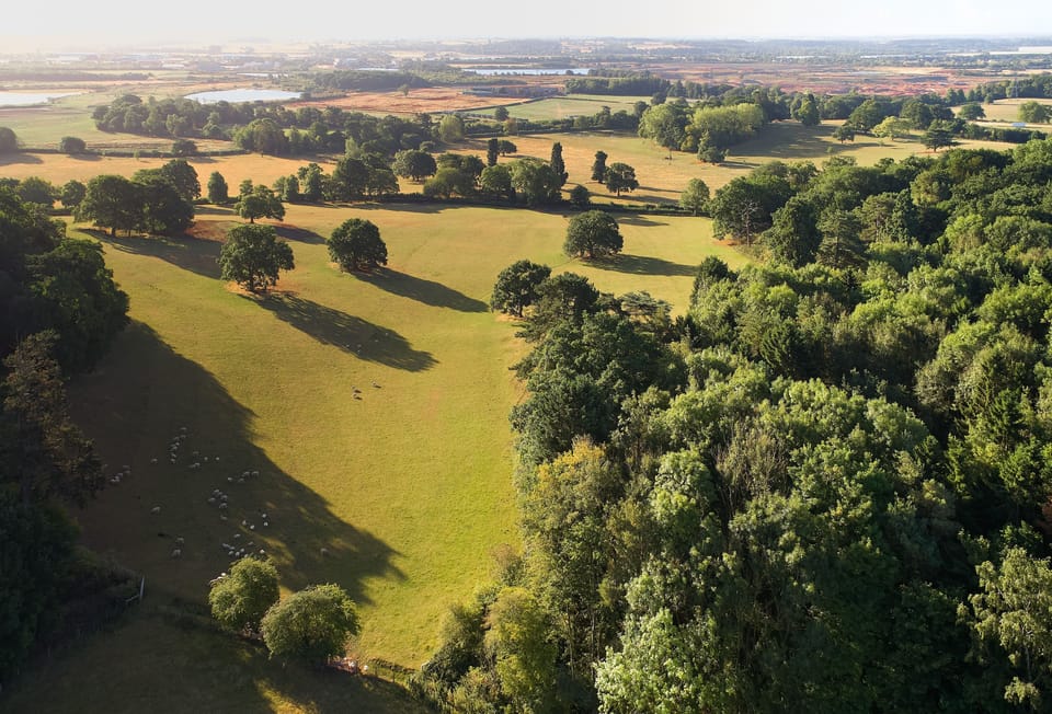 The local countryside with walks to enjoy