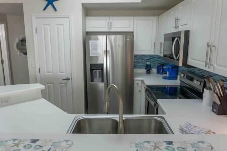Fully Stocked Kitchen with Stainless Appliances