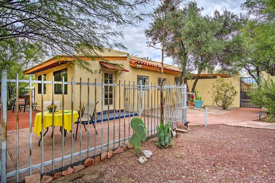 Tucson Vacation Rental | 1BR | 1BA | 1 Step Required | 650 Sq Ft